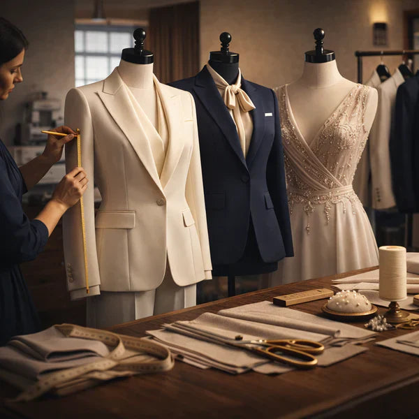Women clothing alteration and refit service process in Bangalore by Tailoes tailoring for perfect garment fit