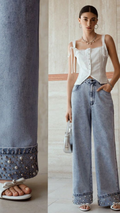 Women Jeans Repurposing Service - Tailoes latest design product image