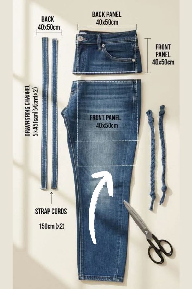 Women Jeans Repurposing Service - Product Image