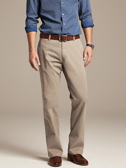 Men's Casual Chinos - Classic Tailored Pants