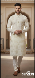 Men's Kurta Pajama Set - Tailoes latest design product image